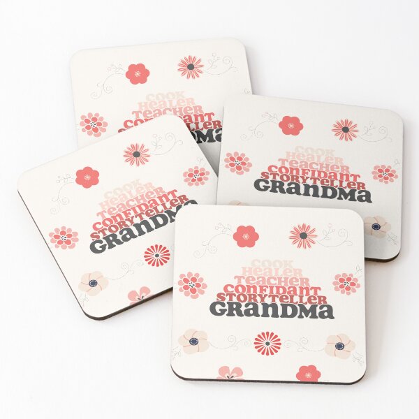 Item preview, Grandma, Cook, Teacher, Confidant, Storyteller designed and sold by Gems-Canvas.