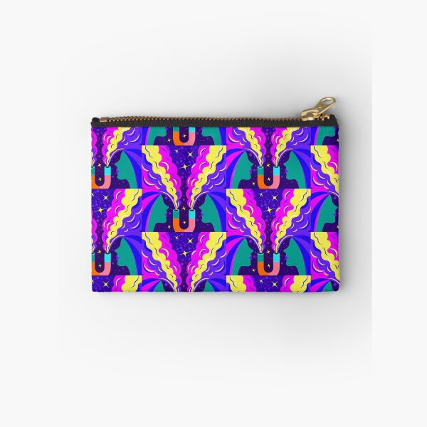 Item preview, Vibrant Heads with Abstract Psychedelic Emanations designed and sold by ART ATTACK ZONE.