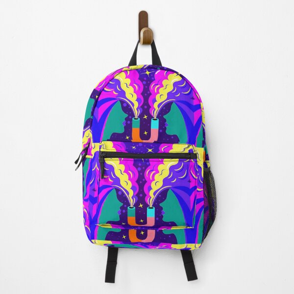 Item preview, Vibrant Heads with Abstract Psychedelic Emanations designed and sold by ART ATTACK ZONE.