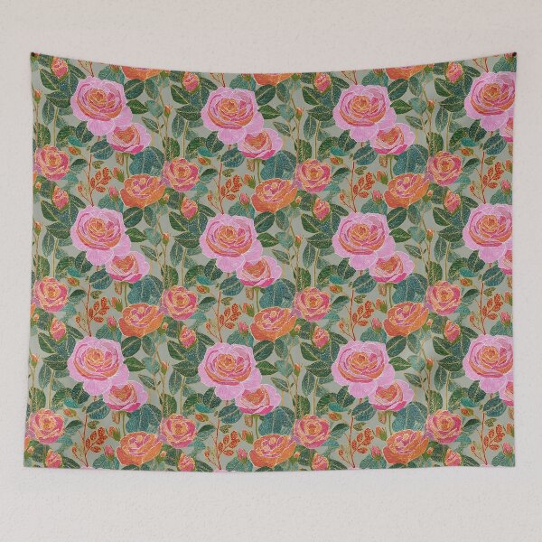 Item preview, Dreams of Wild Roses designed and sold by mi-kam.