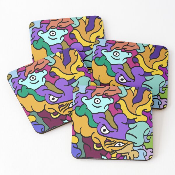 Item preview, Carnival Mindstorm: Faces in Colorful Confusion by Cotchichi designed and sold by Cotchichi.