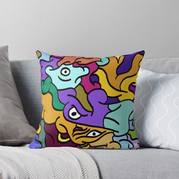 Item preview, Carnival Mindstorm: Faces in Colorful Confusion by Cotchichi designed and sold by Cotchichi.