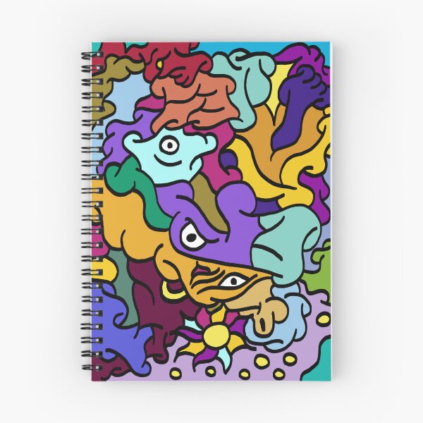 Item preview, Carnival Mindstorm: Faces in Colorful Confusion by Cotchichi designed and sold by Cotchichi.