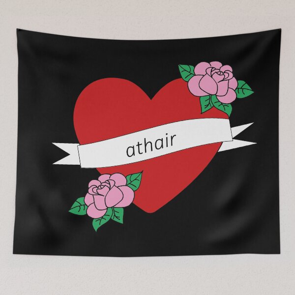 Item preview, father (athair is father in Scottish Gaelic (Gàidhlig)) black background designed and sold by Mamaidh Made.