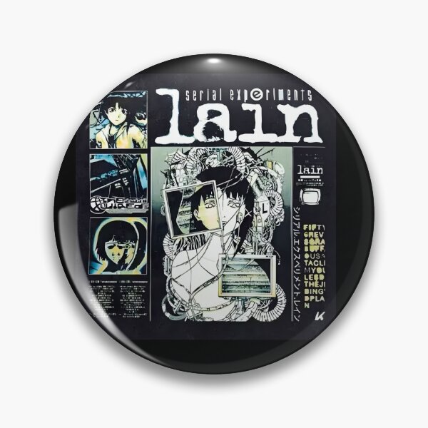 Artikelvorschau, Serielle Experimente Lain Cybercore Collage Design entworfen und verkauft von MerikuroCreates.