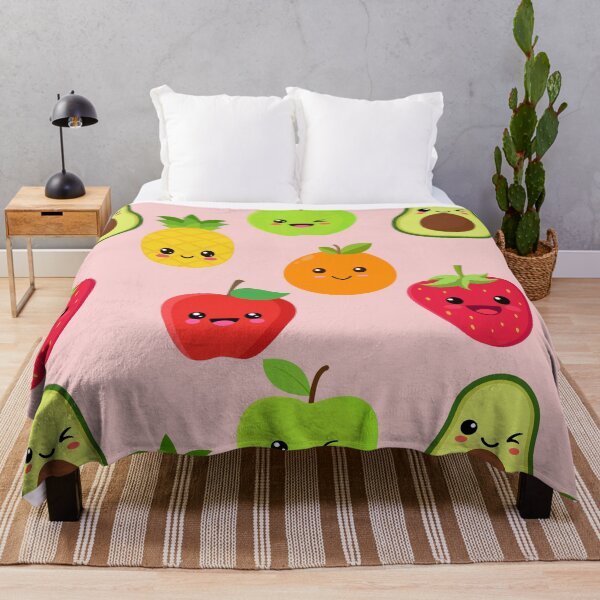 Item preview, Cute kawaii fruits designed and sold by Printdesigns1.