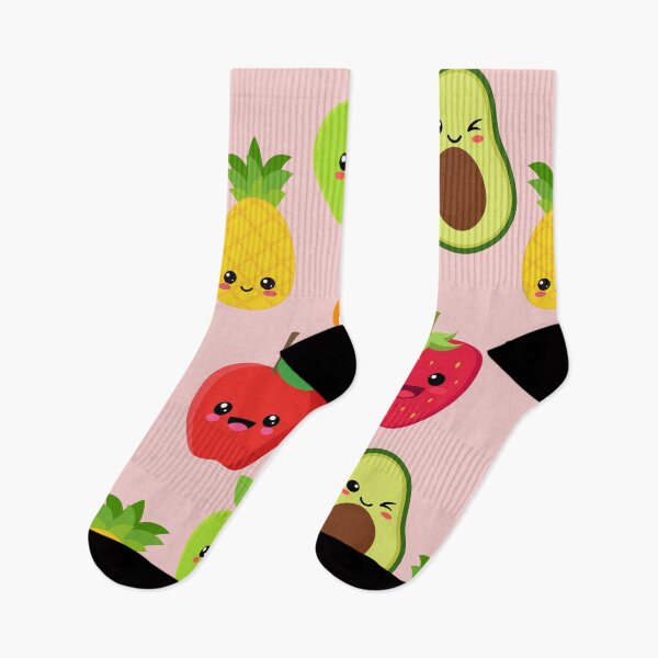 Item preview, Cute kawaii fruits designed and sold by Printdesigns1.