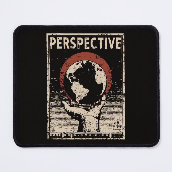 Item preview, Perspective – Conceptual Earth and Visionary Hands Poster designed and sold by TuncGK.