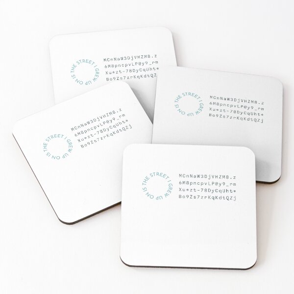 Item preview, The street I grew up on is... password manager designed and sold by TheChelsUK.