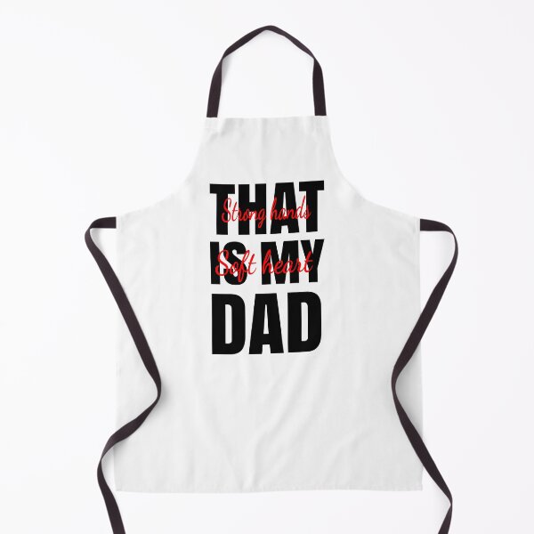 Item preview, Strong Hands Soft Heart Dad Quote Retro Style designed and sold by MONTRIS.