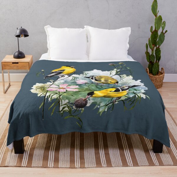 Item preview, American Goldfinch Vintage Style Illustration designed and sold by taiche.