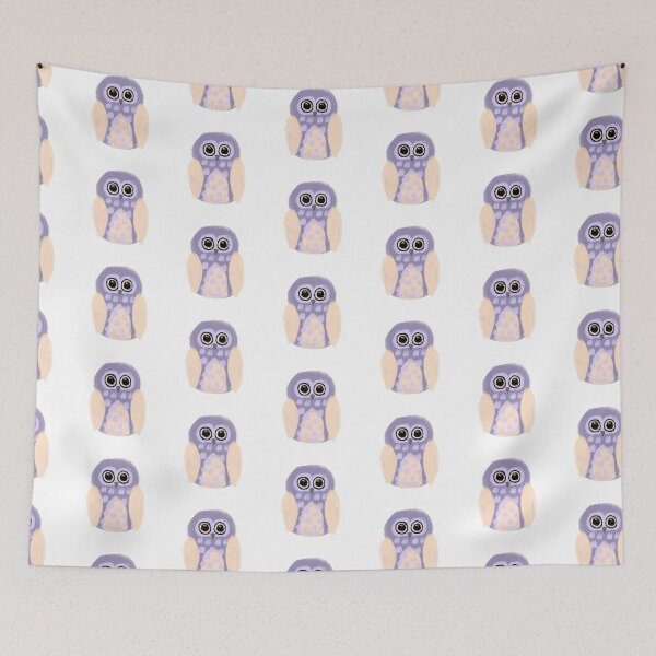 Item preview, Purple Owl Digital Illustration designed and sold by AnnaRDoodles.