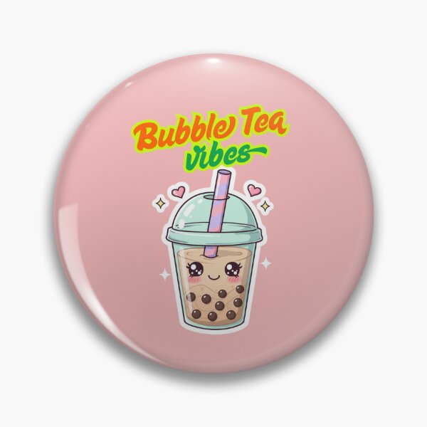 Item preview, Bubbletea Vibes – Kawaii Boba Tea Sticker designed and sold by Kerbster.