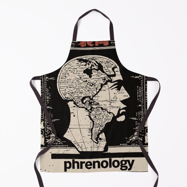Item preview, Phrenology – Vintage Brain Map with Japanese Brutalism designed and sold by TuncGK.