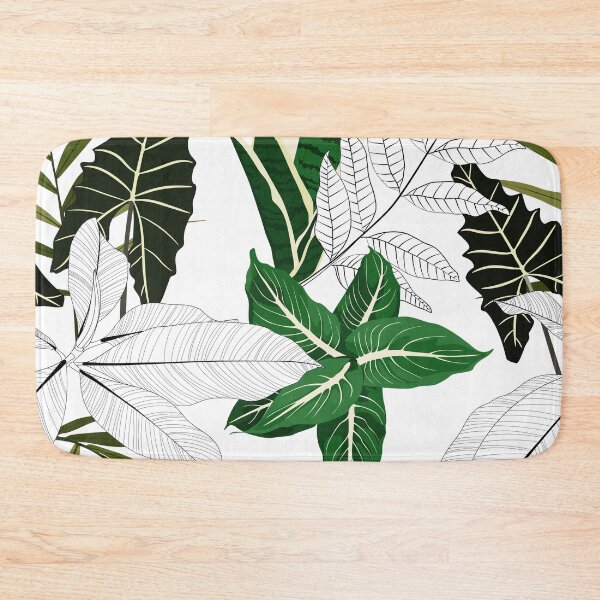 Item preview, Fashionable seamless tropical pattern with tropical leaves. Line stylish floral. designed and sold by MatyKotiv.