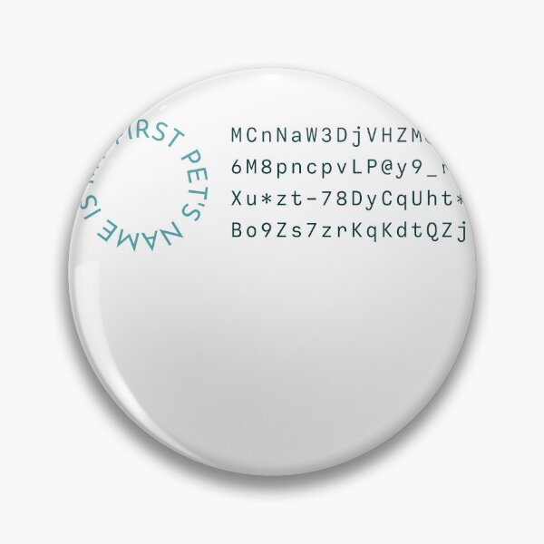 Item preview, My first pet's name is ... password manager designed and sold by thechelsuk.