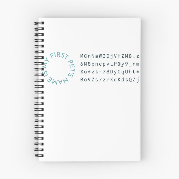 Item preview, My first pet's name is ... password manager designed and sold by thechelsuk.