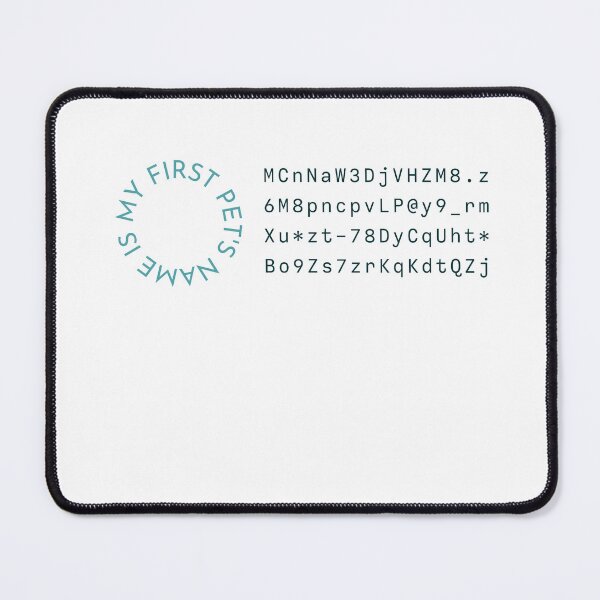 Item preview, My first pet's name is ... password manager designed and sold by thechelsuk.