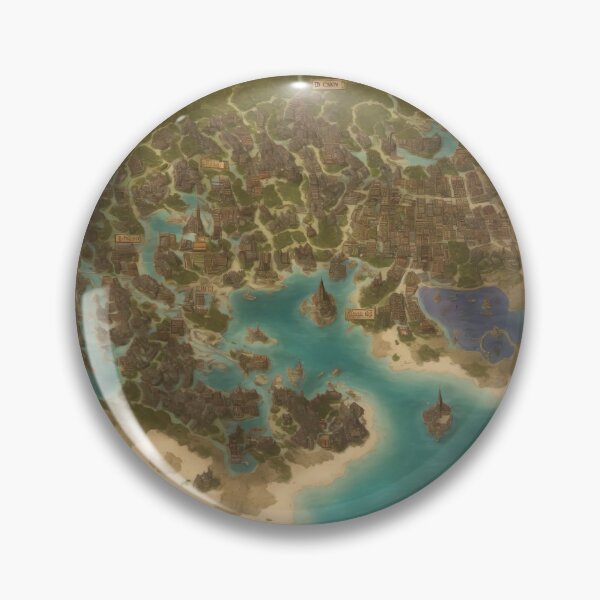 Item preview, The Lost Village Fantasy Map designed and sold by VA Design.