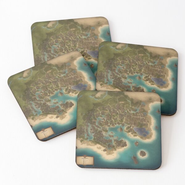 Item preview, The Lost Village Fantasy Map designed and sold by VA Design.