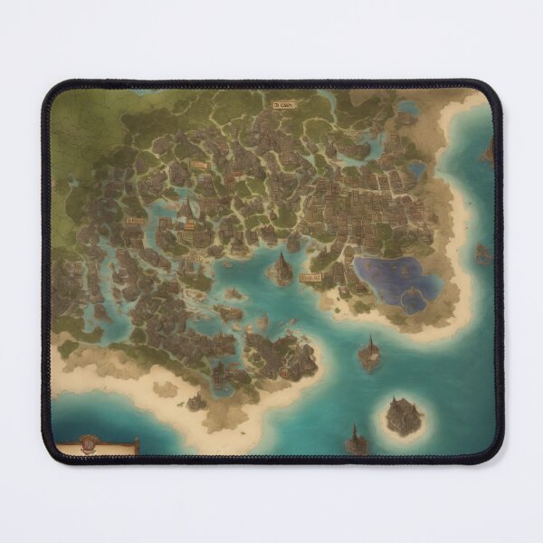 Item preview, The Lost Village Fantasy Map designed and sold by VA Design.
