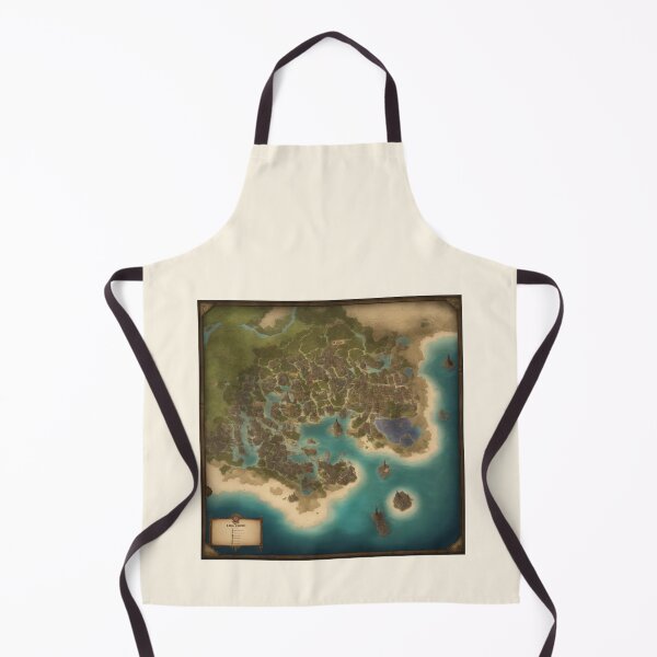 Item preview, The Lost Village Fantasy Map designed and sold by VA Design.