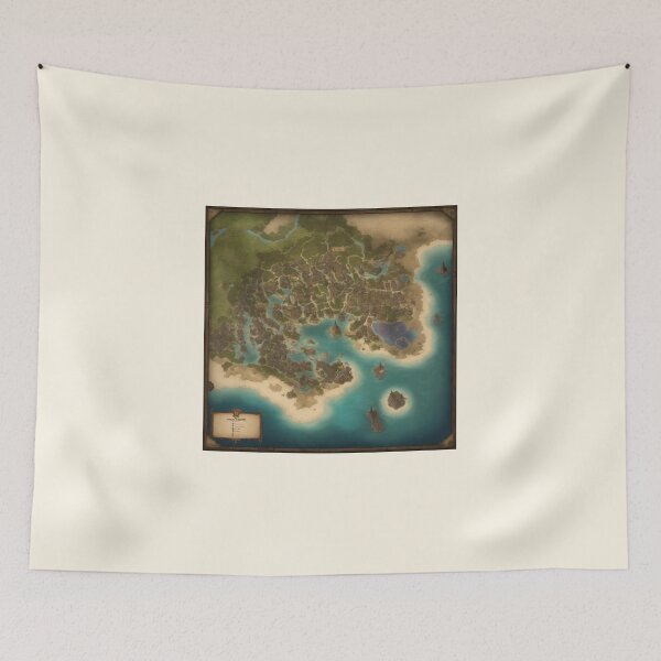 Item preview, The Lost Village Fantasy Map designed and sold by VA Design.