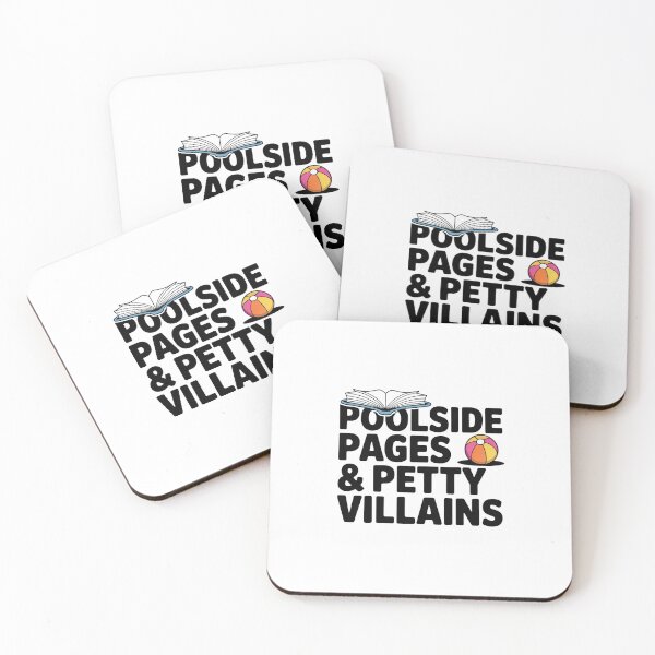 Item preview, Poolside Pages & Petty Villains Summer Book Reader designed and sold by MagicWander.