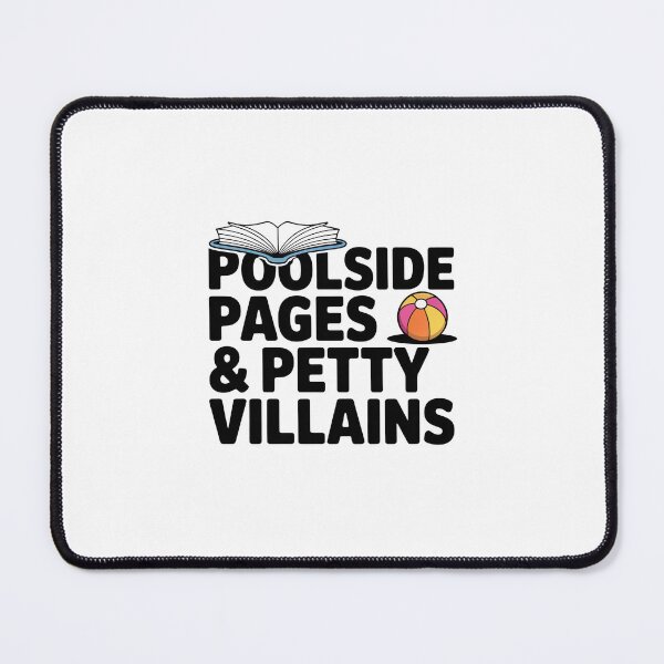Item preview, Poolside Pages & Petty Villains Summer Book Reader designed and sold by MagicWander.
