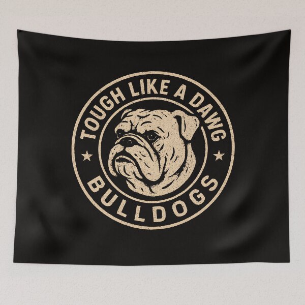 Item preview, Vintage Bulldogs Last Name Retro Style Animals Gifts For Men Women Kids designed and sold by ArmyAbodo.