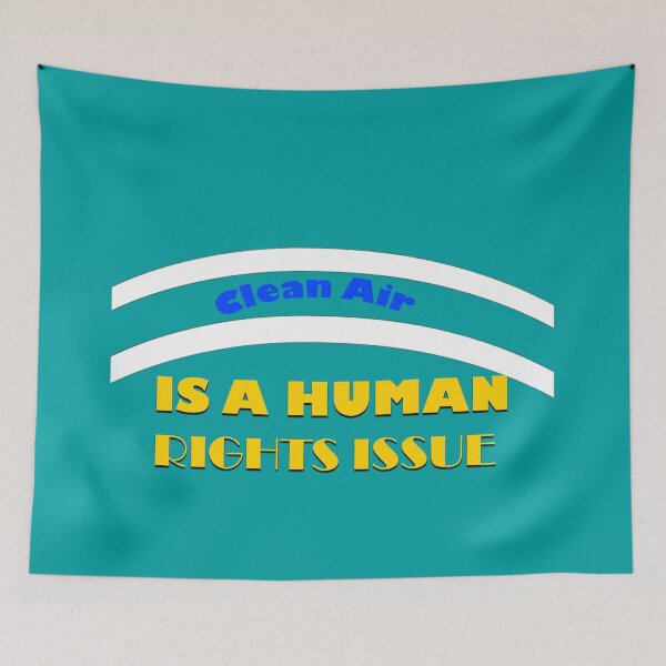 Item preview, Clean Air is a Human Right designed and sold by annenambiro.