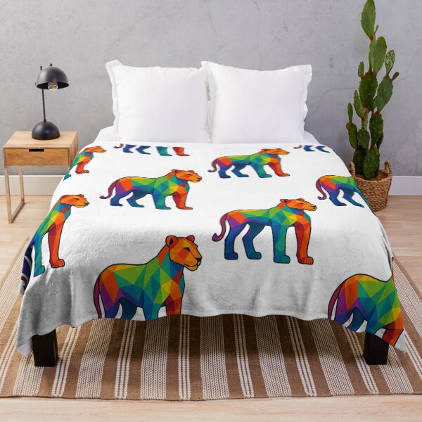 Item preview, Prismatic Lioness Full-Body designed and sold by TheWonkyEaselCo.