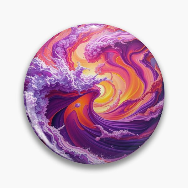 Item preview, Vibrant Abstract Dreamscape – Flood of colors meets dynamic forms in surreal harmony designed and sold by FotoworldEdel.
