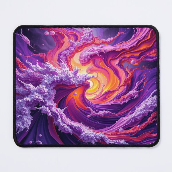 Item preview, Vibrant Abstract Dreamscape – Flood of colors meets dynamic forms in surreal harmony designed and sold by FotoworldEdel.