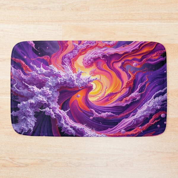 Item preview, Vibrant Abstract Dreamscape – Flood of colors meets dynamic forms in surreal harmony designed and sold by FotoworldEdel.