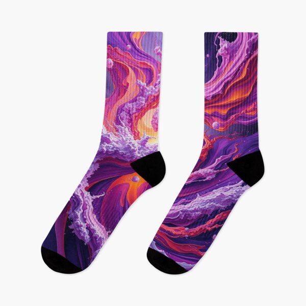 Item preview, Vibrant Abstract Dreamscape – Flood of colors meets dynamic forms in surreal harmony designed and sold by FotoworldEdel.