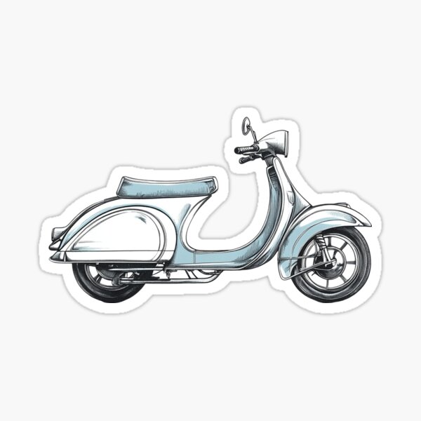 Item preview, radi scooter 1 designed and sold by ARTistCyberello.