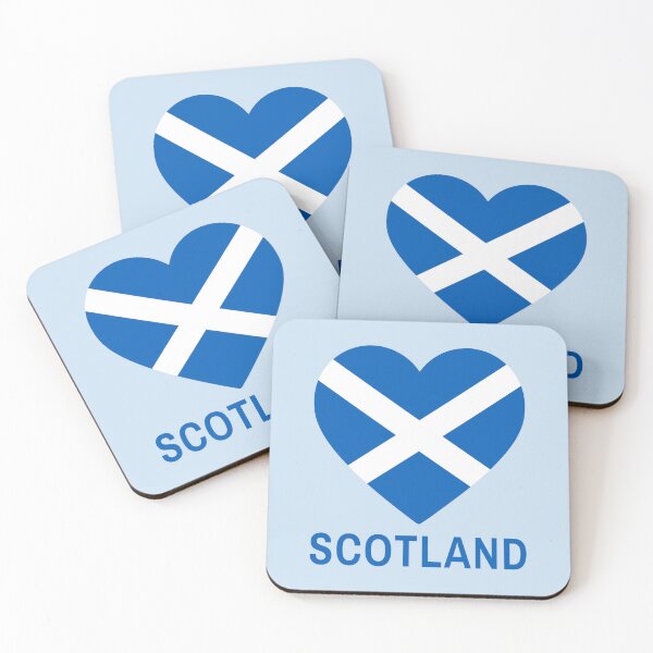 Item preview, Scotland Flag Heart designed and sold by Jeallan Designs.