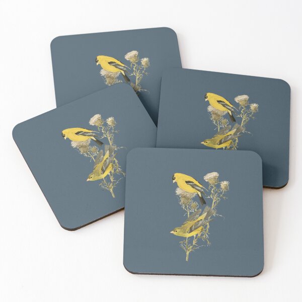 Item preview, American Goldfinch Vintage Style Illustration 2 designed and sold by taiche.