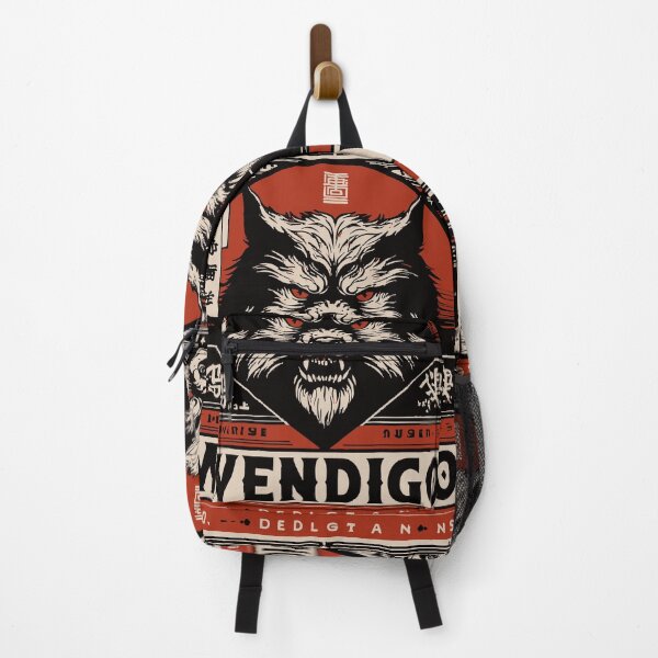 Item preview, Wendigo – Dark Mythical Beast in Brutalist Style designed and sold by TuncGK.
