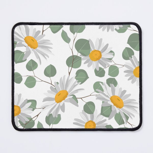 Item preview, Holiday and summer background with daisy camomile and eucaliptus. designed and sold by MatyKotiv.