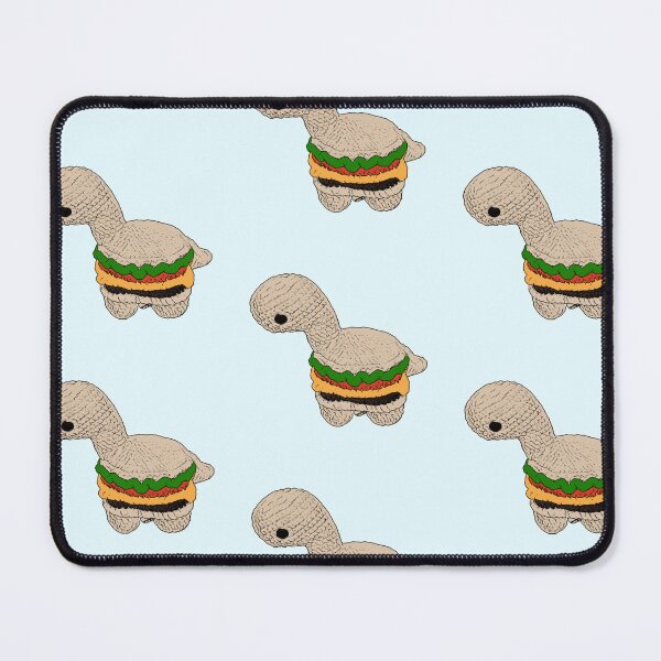 Item preview, Crochet Dino Burger designed and sold by KandKKrafts.