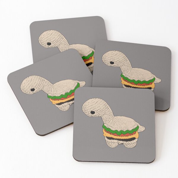 Item preview, Crochet Dino Burger designed and sold by KandKKrafts.