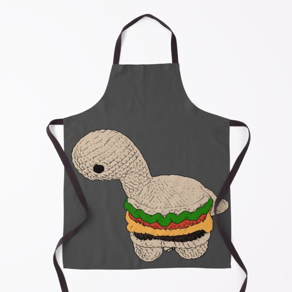 Item preview, Crochet Dino Burger designed and sold by KandKKrafts.