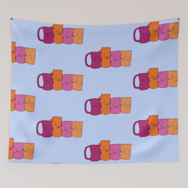 Item preview, Lesbian Boobie Mugs designed and sold by KandKKrafts.