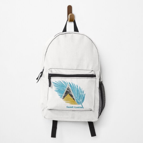 Item preview, Abstract Flag of Saint Lucia – Feather Design designed and sold by ArteJorge48.