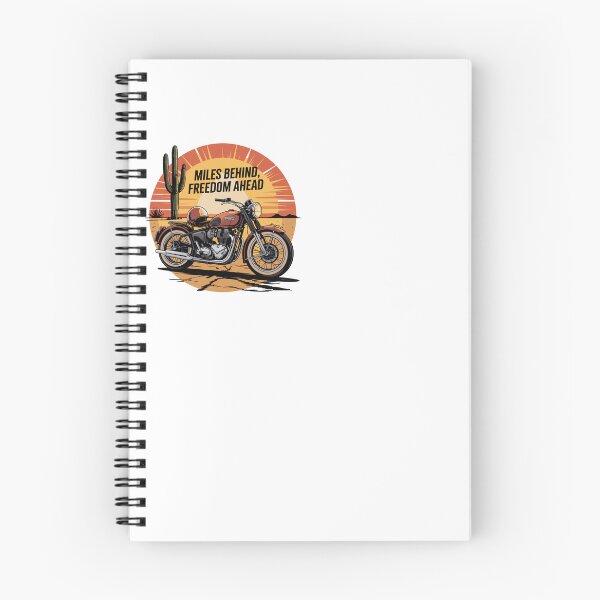 Item preview, Miles Behind, Freedom Ahead-biker Adventure designed and sold by MrERNST.