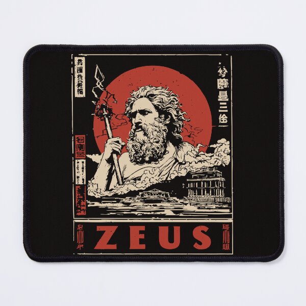 Item preview, Zeus Storm – Greek God in Vintage Eastern Fusion Style designed and sold by TuncGK.