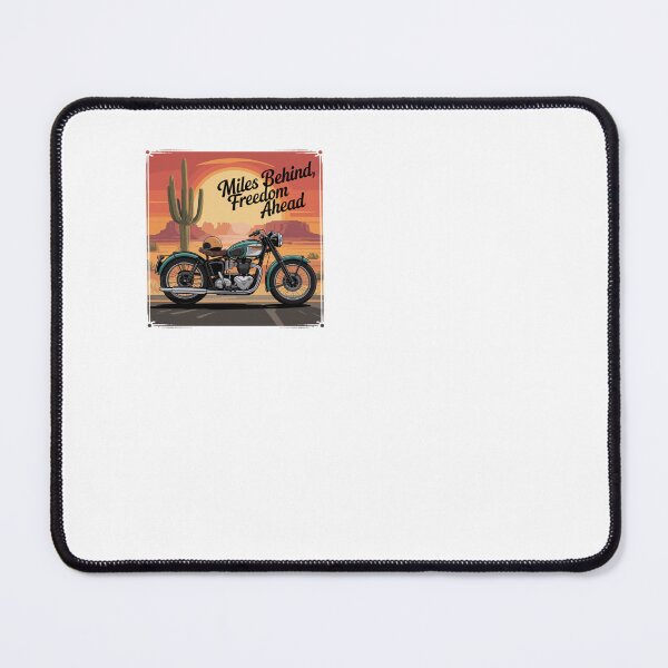 Item preview, Miles Behind, Freedom Ahead-biker Adventure designed and sold by MrERNST.