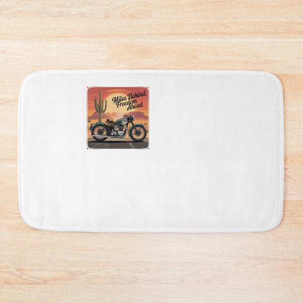 Item preview, Miles Behind, Freedom Ahead-biker Adventure designed and sold by MrERNST.